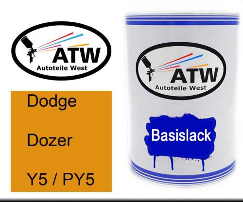 Dodge, Dozer, Y5 / PY5: 500ml Lackdose, von ATW Autoteile West.